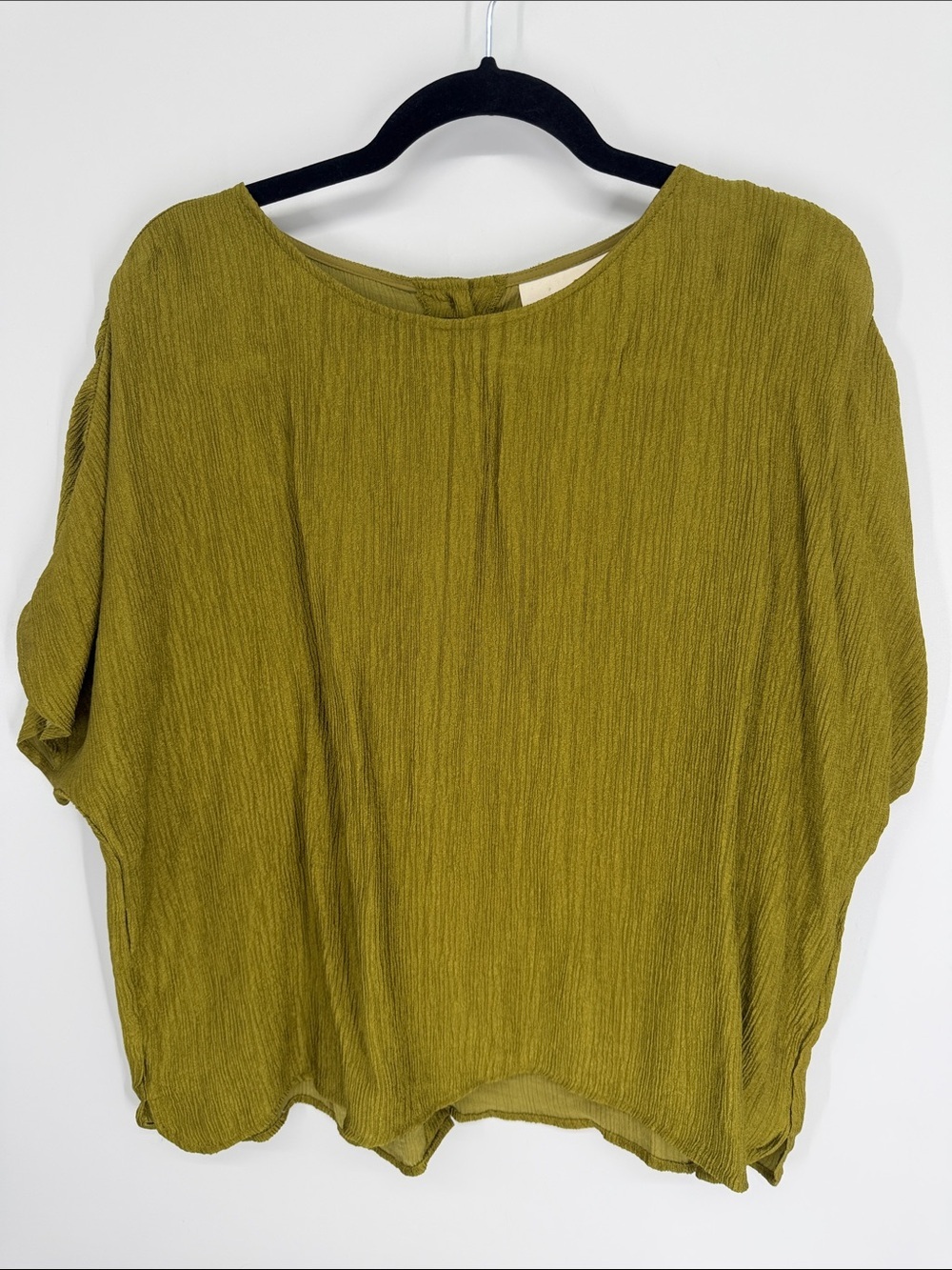 Melloday Short Sleeve Blouse Size XL NWT